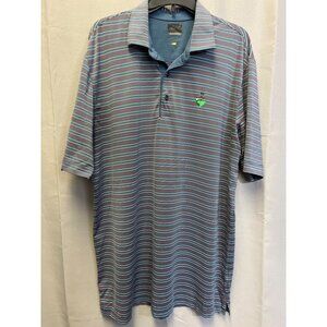 Greg Norman mens blue golfing polo Shirt size Xl SKU 7091